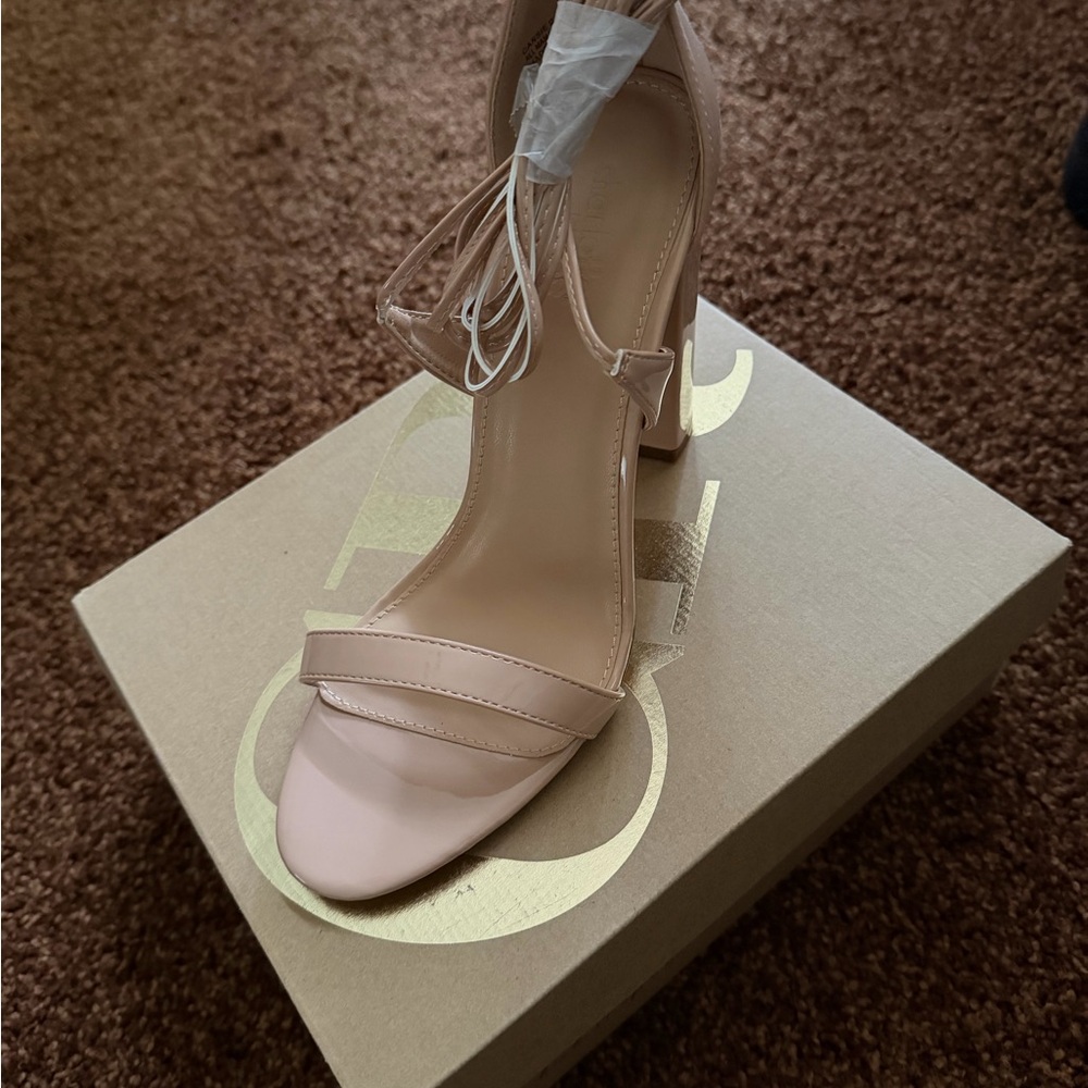 Charlotte Russe Elegant Nude Heels